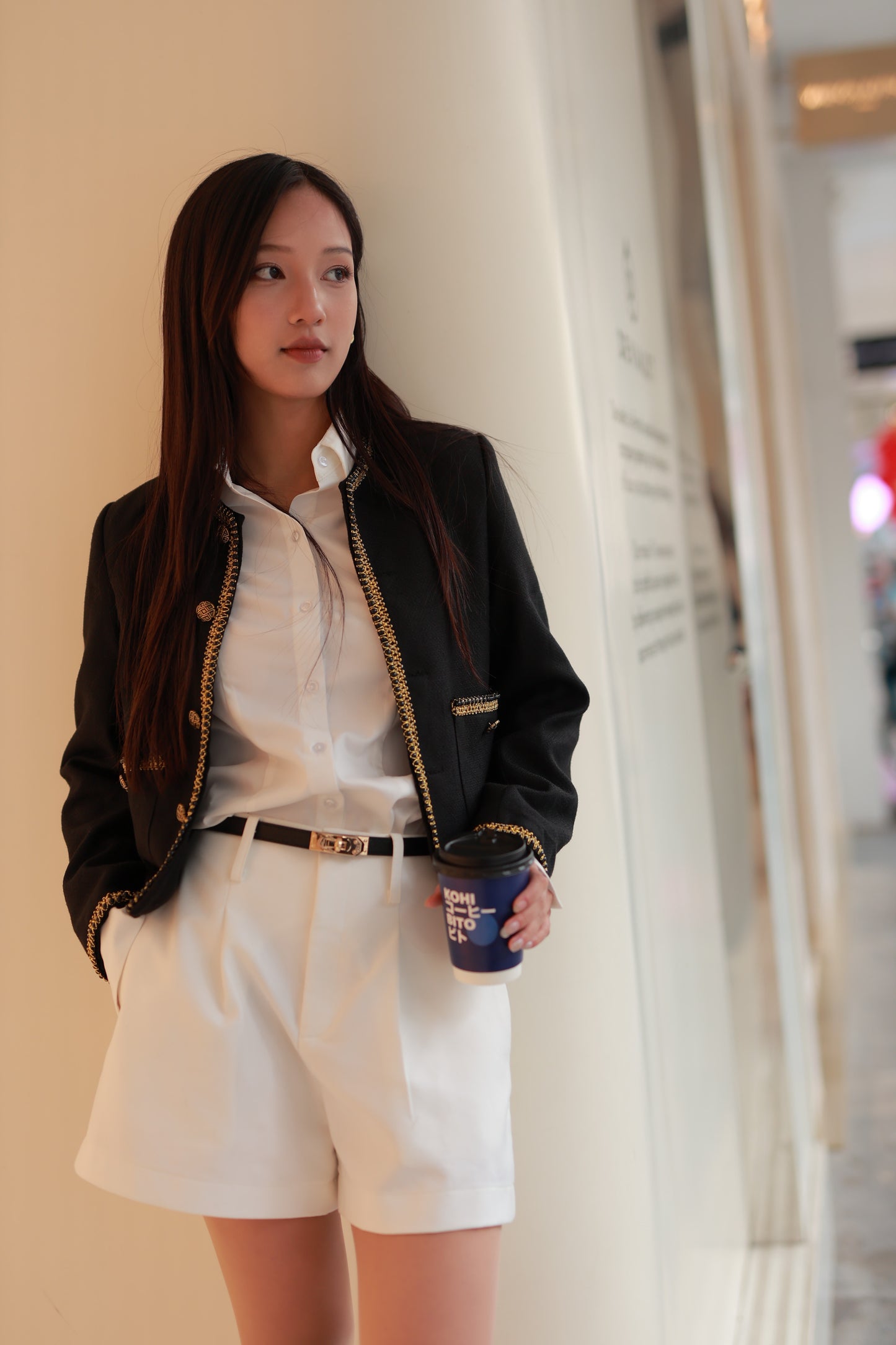 Serena Shirt White