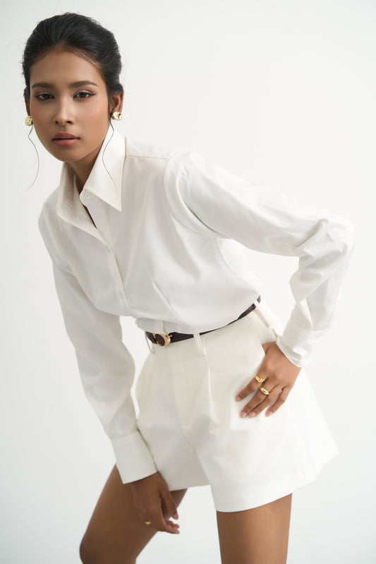 Serena Shirt White